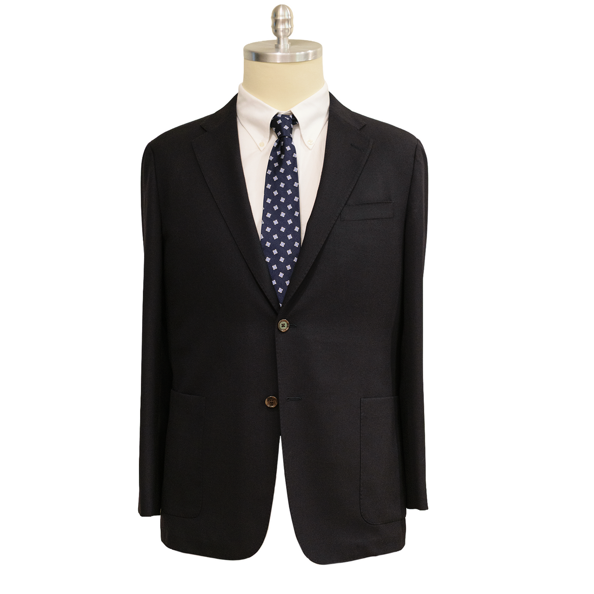 The Broad Street Sack Coat (Two Button Dual Vent) - Made To Order