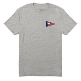 Grey Palmetto & Crescent Burgee T-Shirt