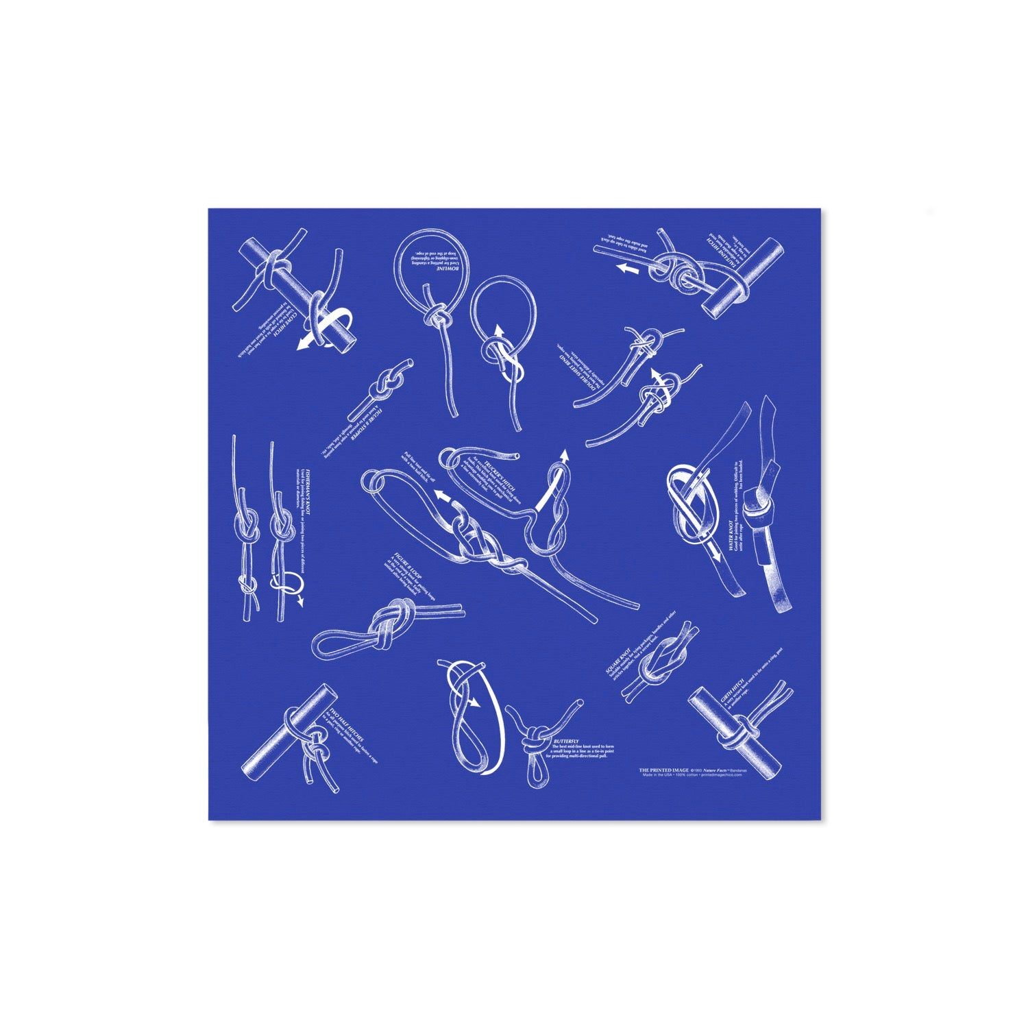 Blue Knots Bandana