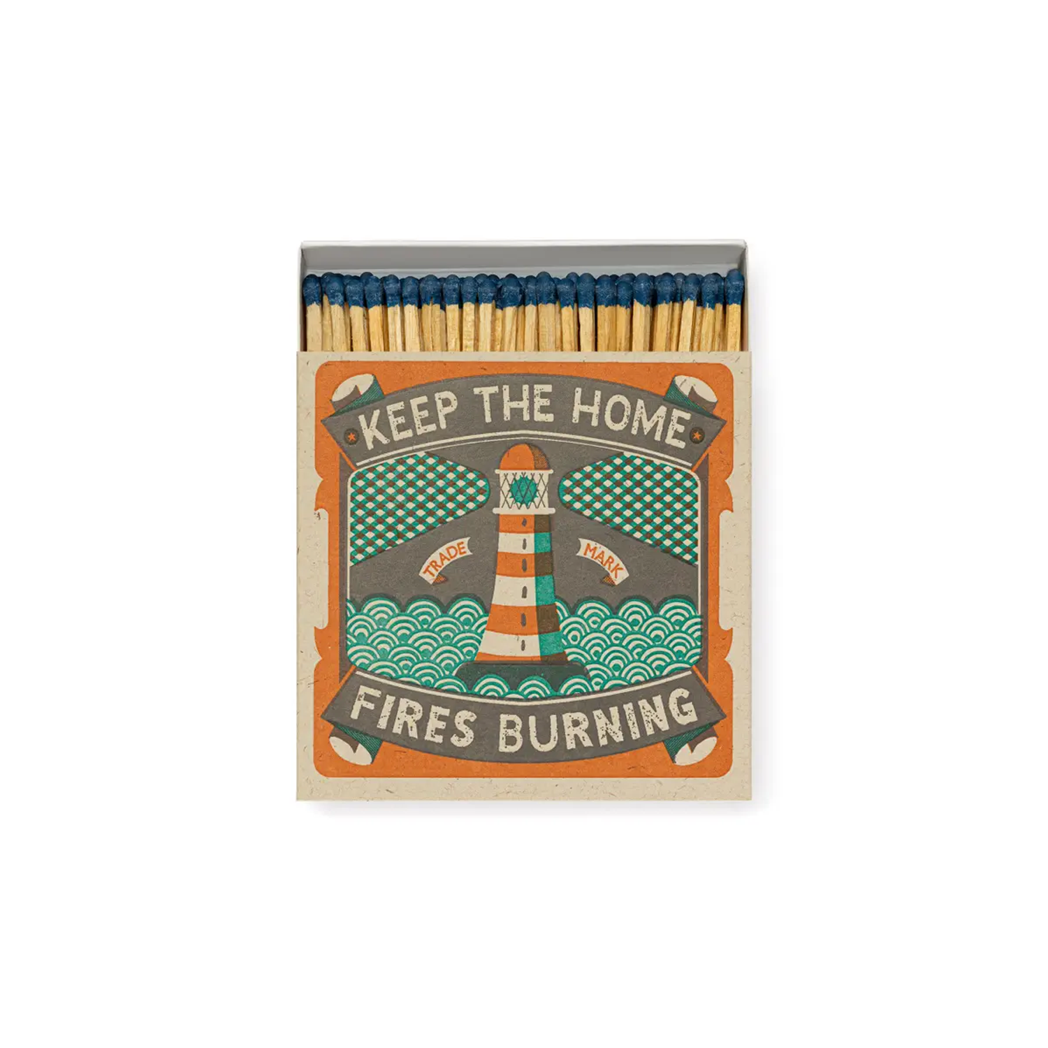 Keep The Home Fires Burning Match Box