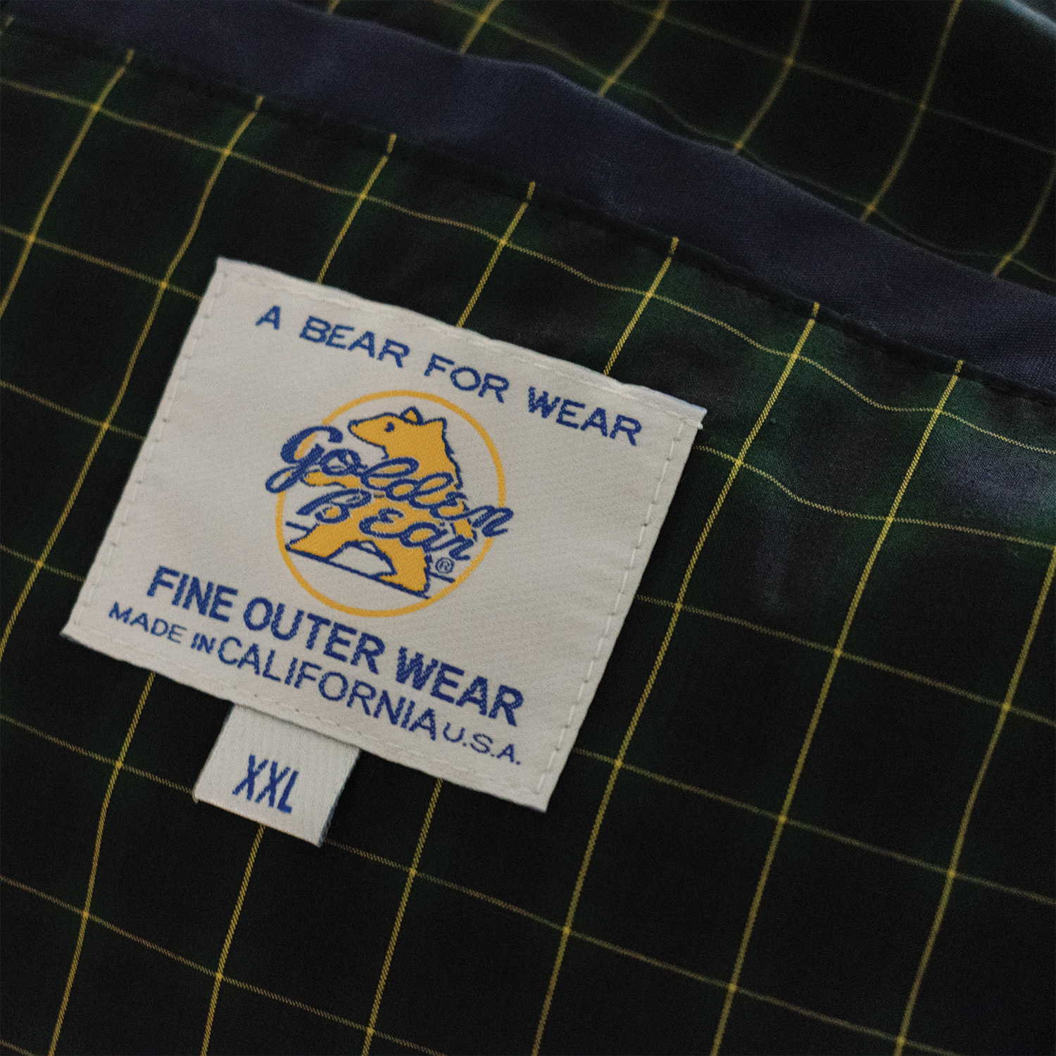 Navy Harrington Jacket