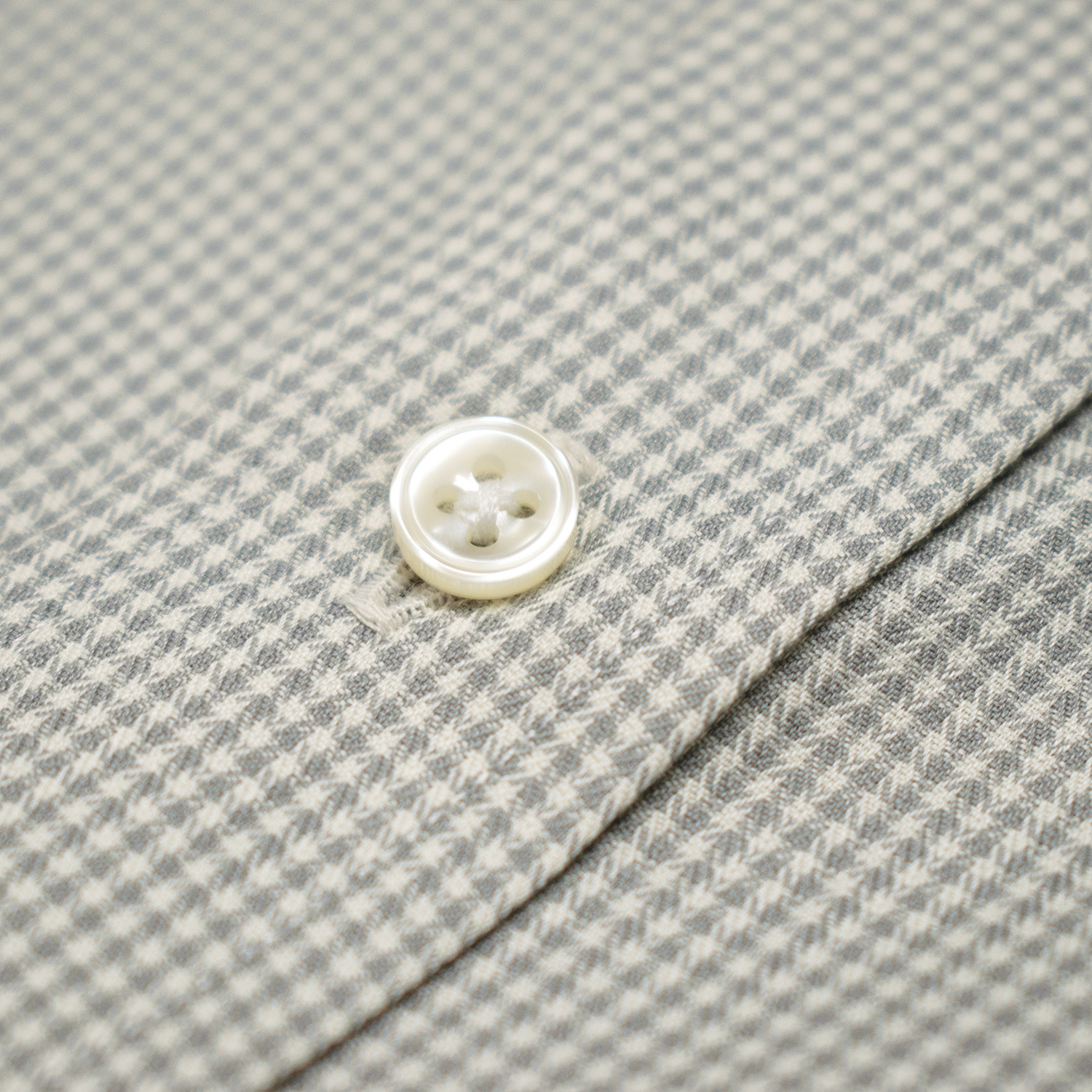 Grey Gingham Clubhouse Sport Shirt - Traditional Fit