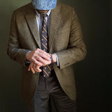 Olive Shetland Wool Sport Coat
