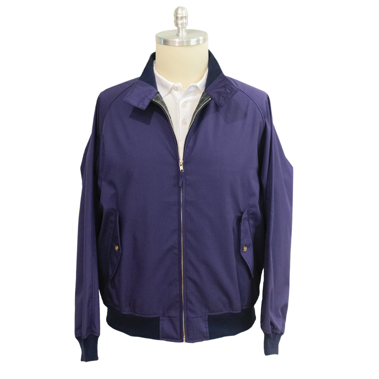 Navy Harrington Jacket