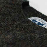 Charcoal Scottish Shetland Wool Sweater