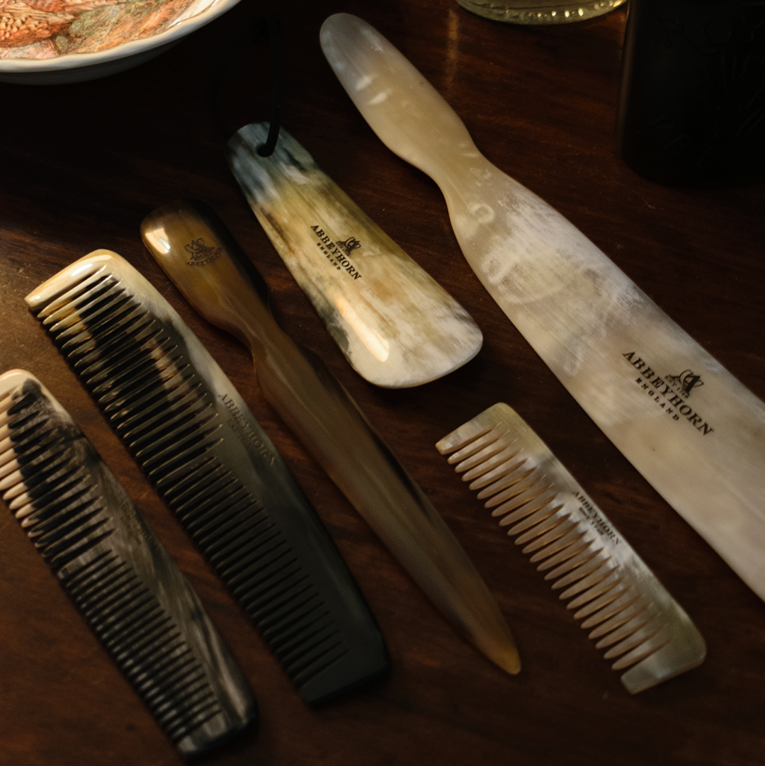 6 1/2" Cow Horn Comb