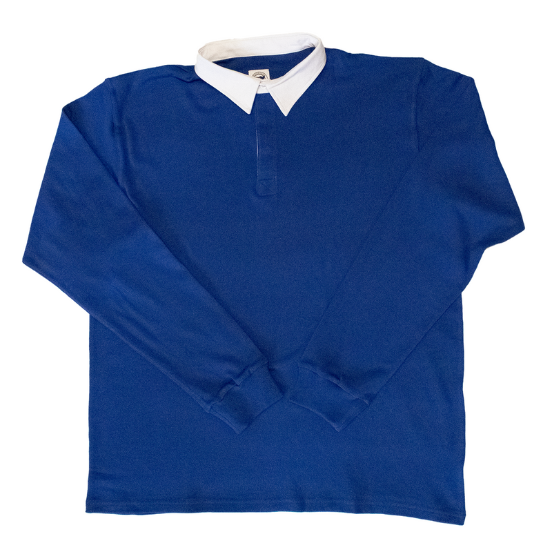 Aegean Blue Rugby Shirt - Regular Fit