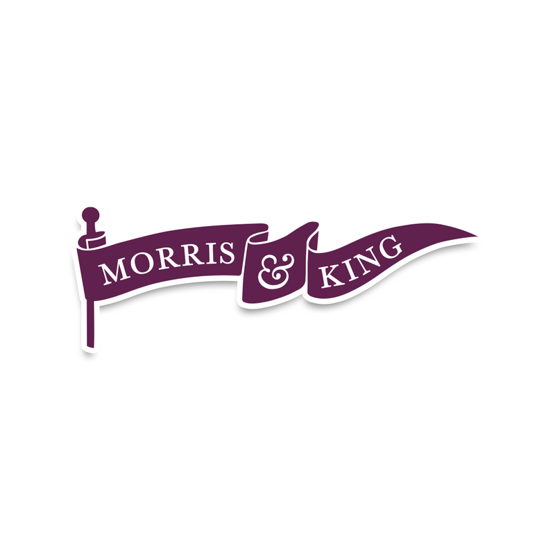 Morris & King Pennant Sticker
