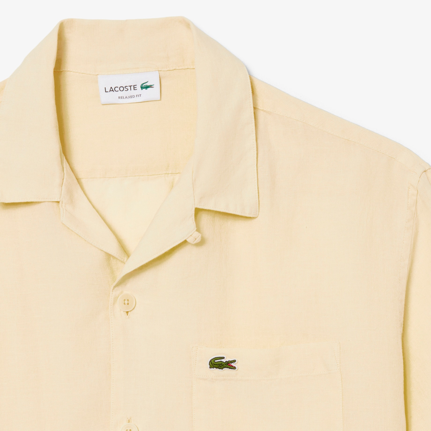 Beige Relaxed Linen Shirt