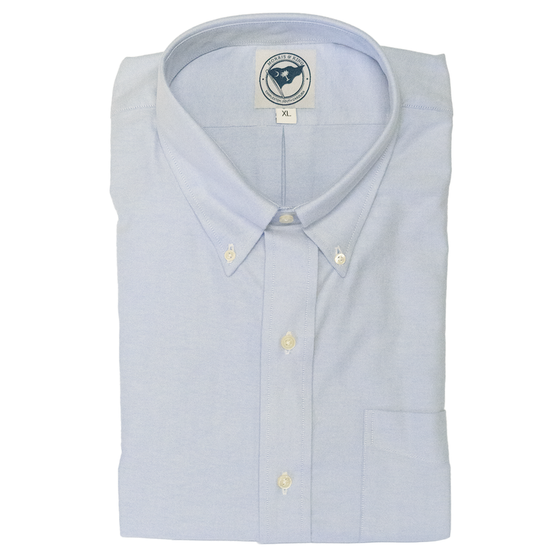 Blue Oxford Button Down Shirt - Classic Fit