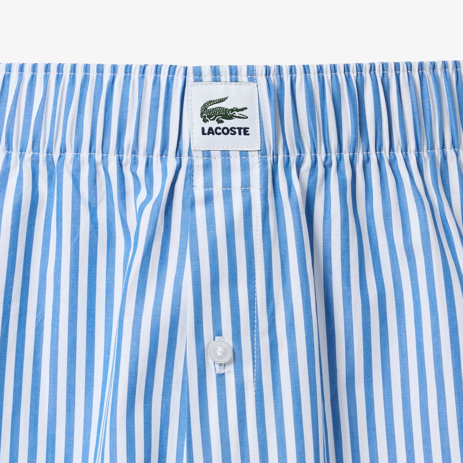 Blue Cotton Weave Boxers (2 Pack)