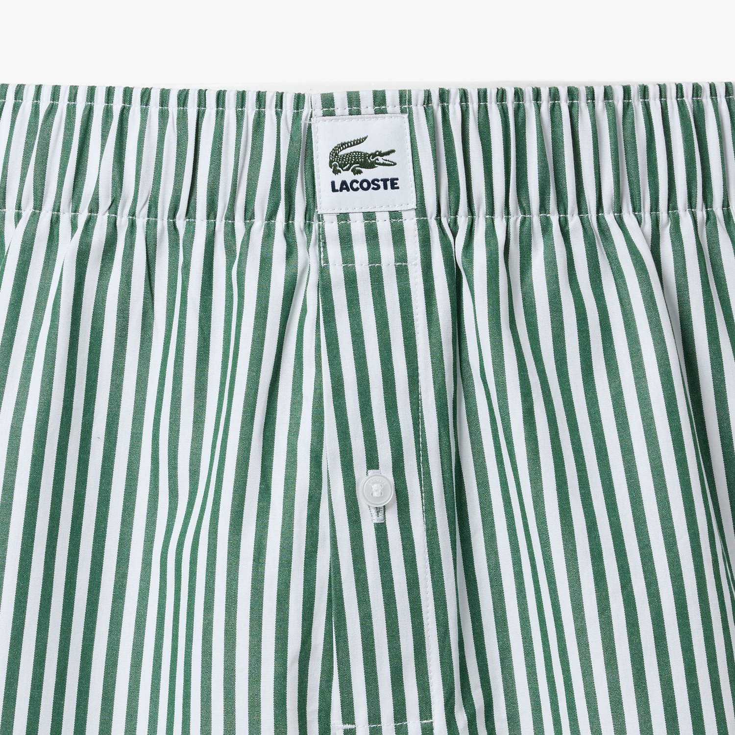 Green Cotton Weave Boxers (2 Pack)
