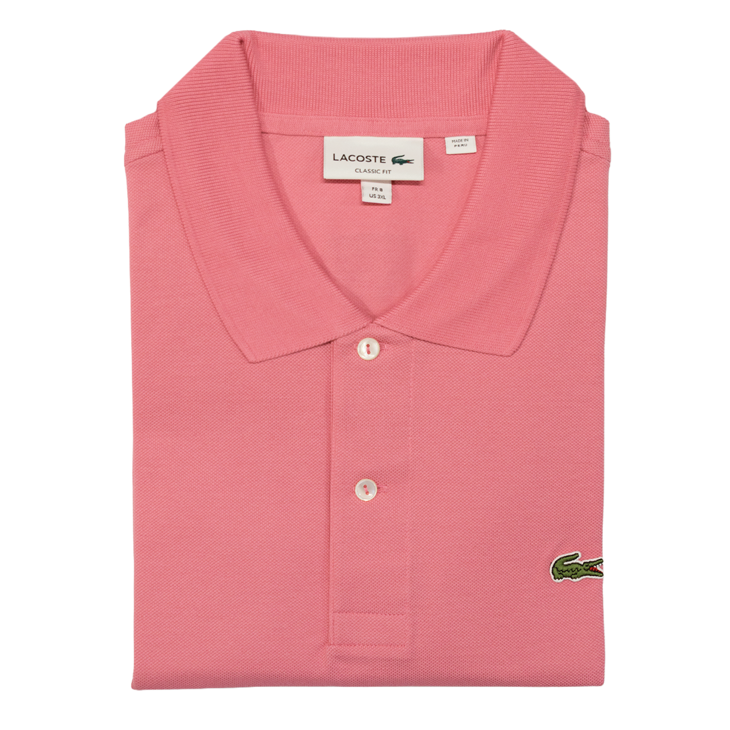 Bubblegum Pink Original L.12.12 Polo