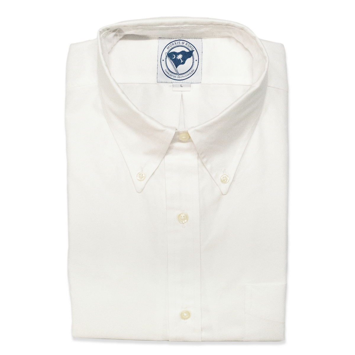 White Cambridge Oxford Button Down Shirt