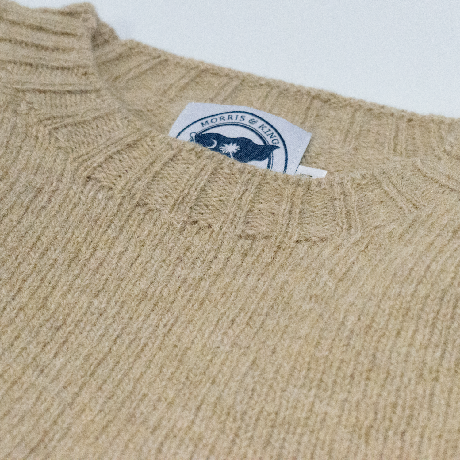 Cameo Scottish Shetland Wool Sweater