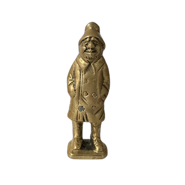 M&K Vintage - Brass Old Salt Figure (1960s)