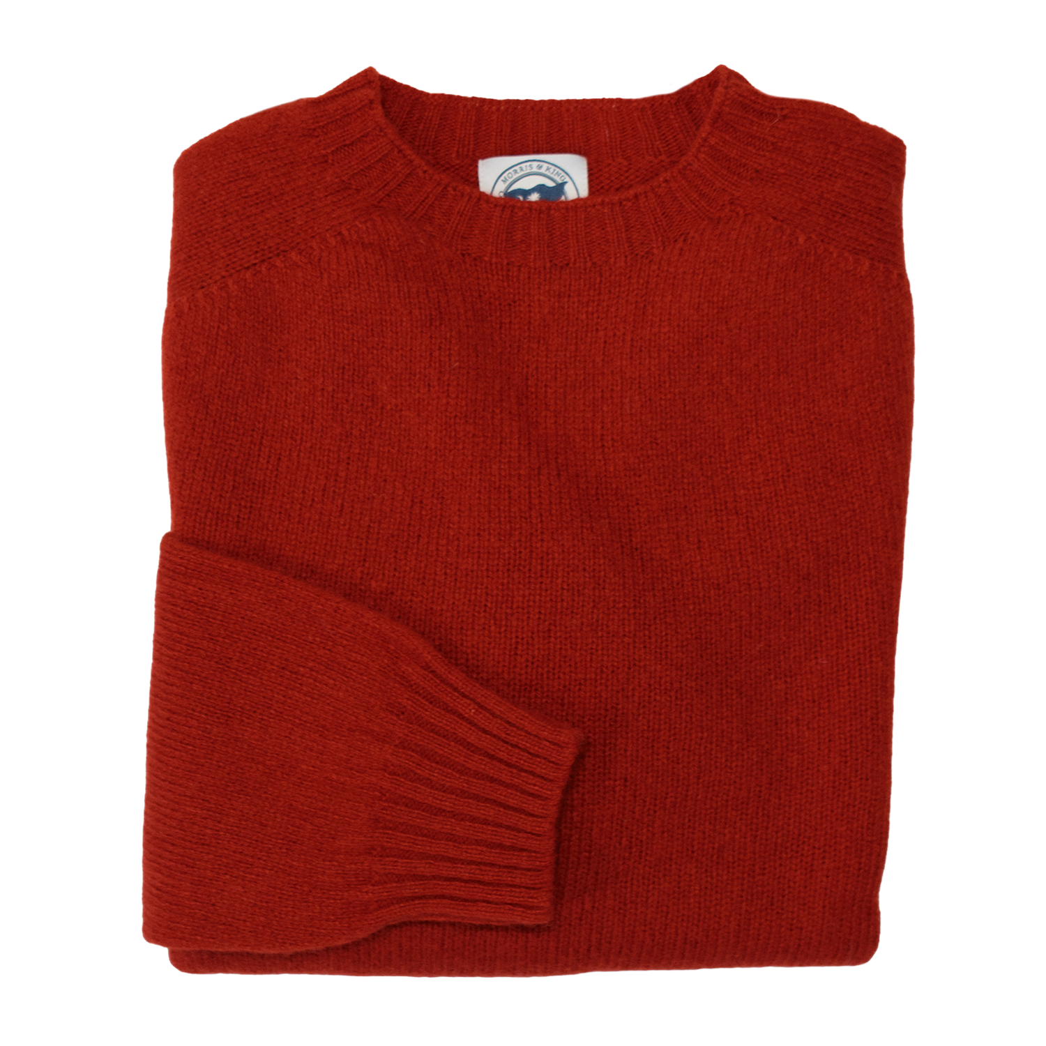 Cardinal Scottish Shetland Wool Sweater