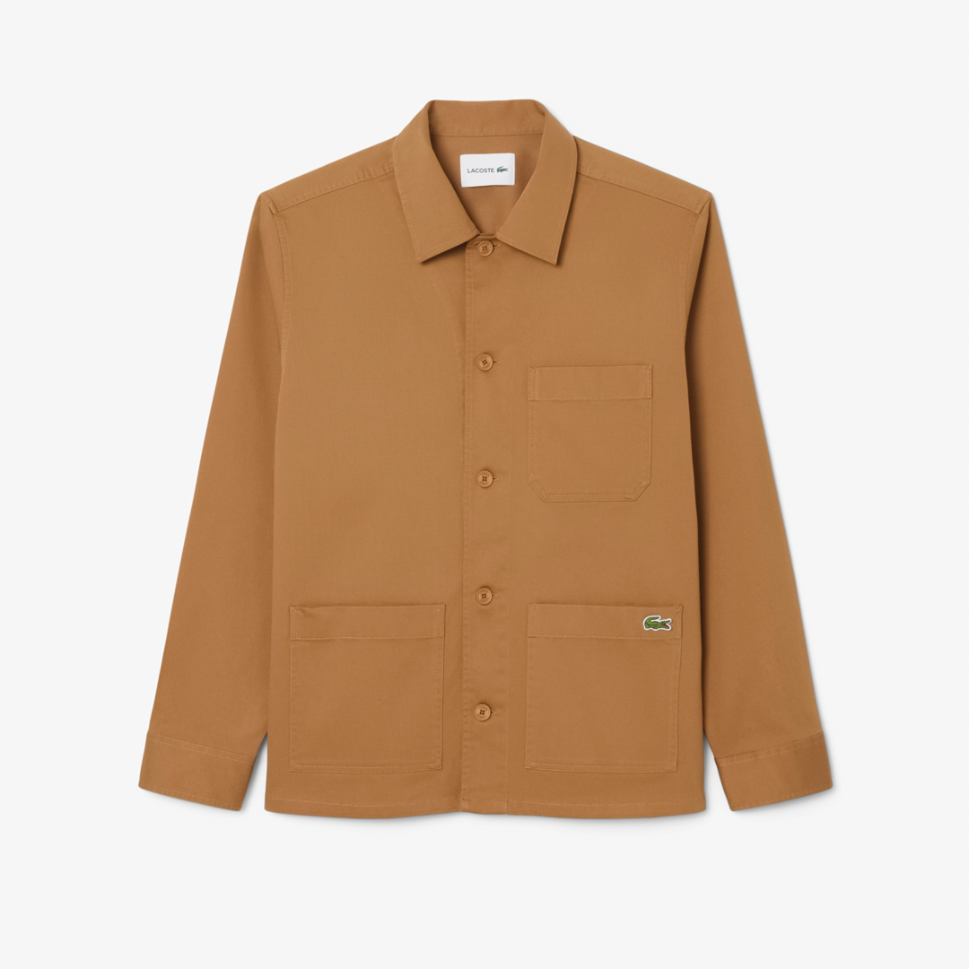 Brown Corduroy Overshirt Jacket