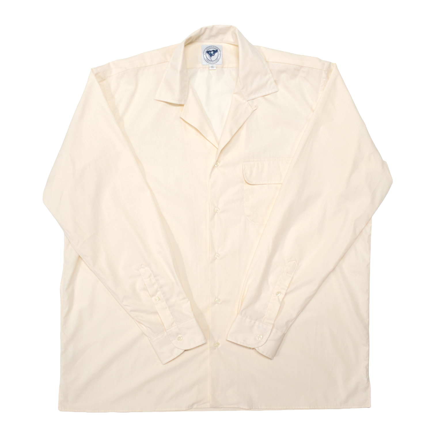 Cream Poplin Summer Camp Shirt - Made To Order