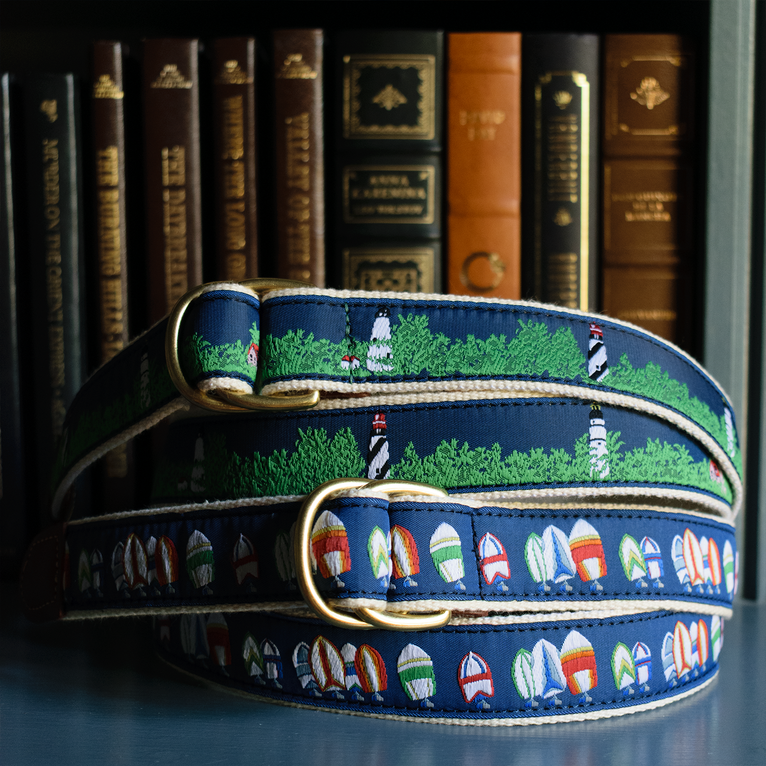 Natural Yacht Fleet D-Ring Belt