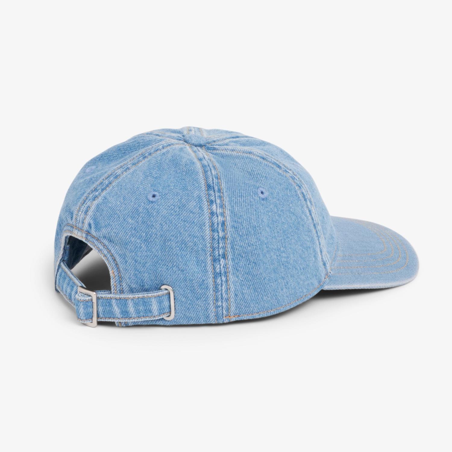 Blue Cotton Denim Hat