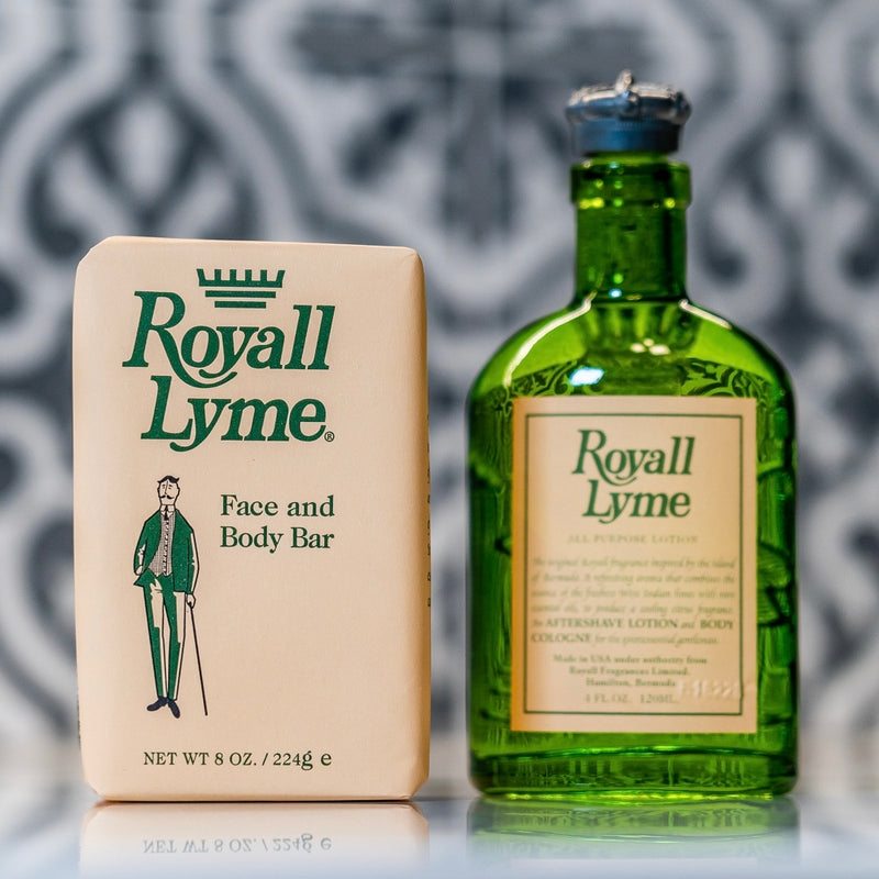 Royall Lyme Bar Soap