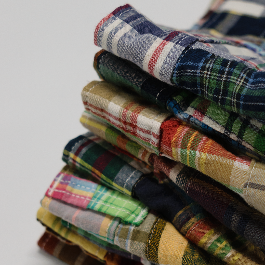 Mango Featherweight Madras Shorts - Classic Fit