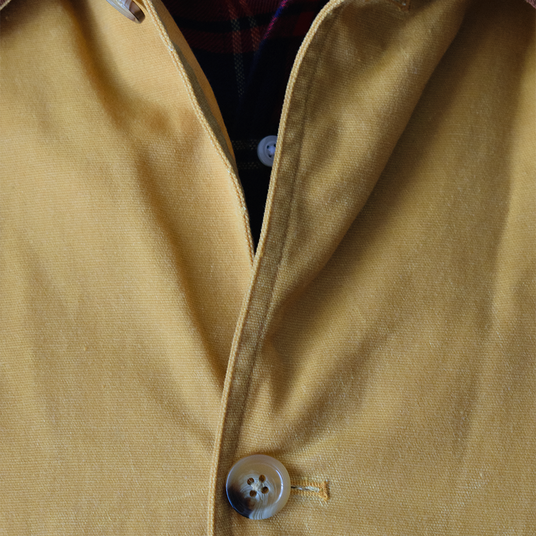 Goldenrod Waxed Canvas Gamekeeper Jacket