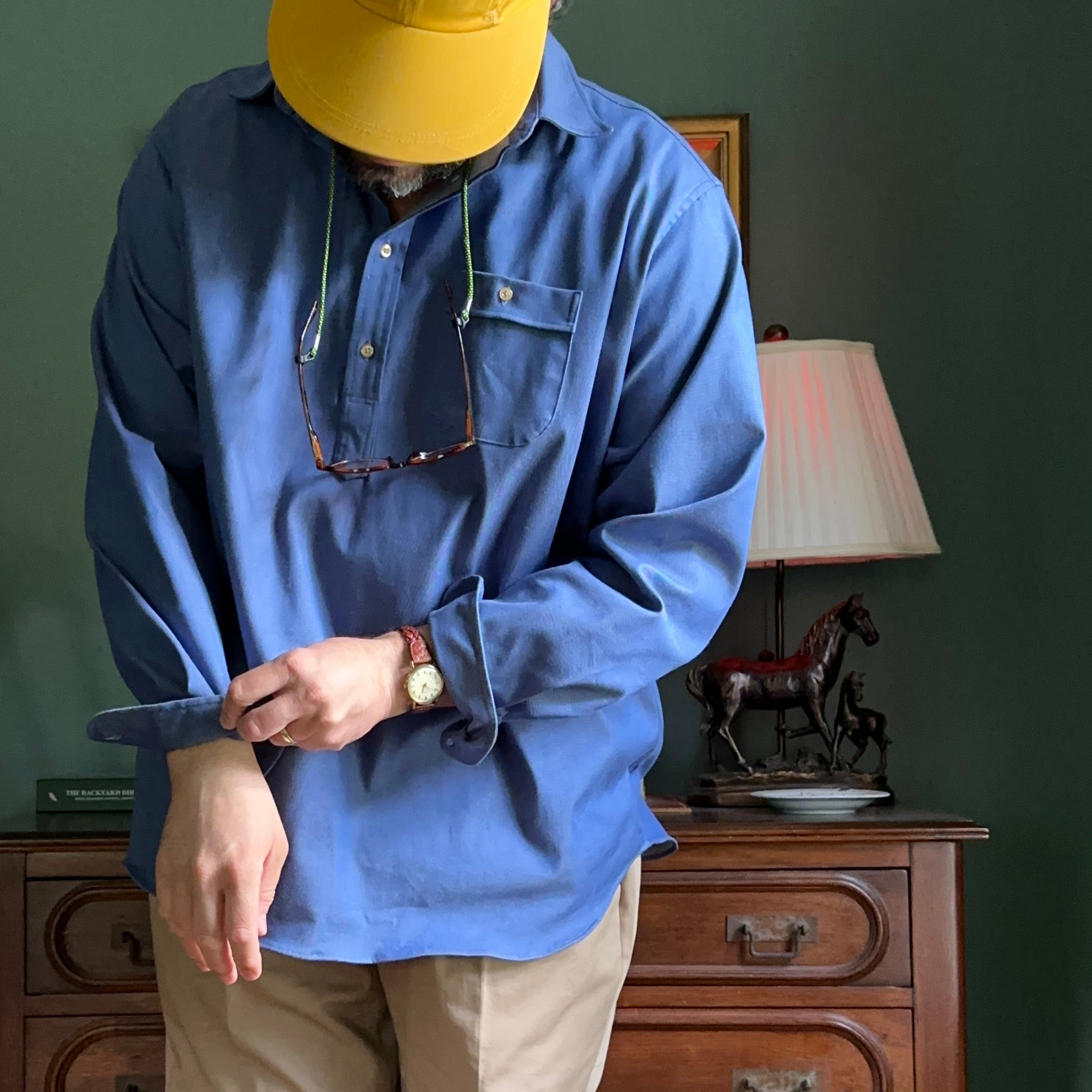 Mist Blue Mariner's Smock - Made To Order