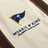 Leather Carolina Burgee Canvas Tote Bag