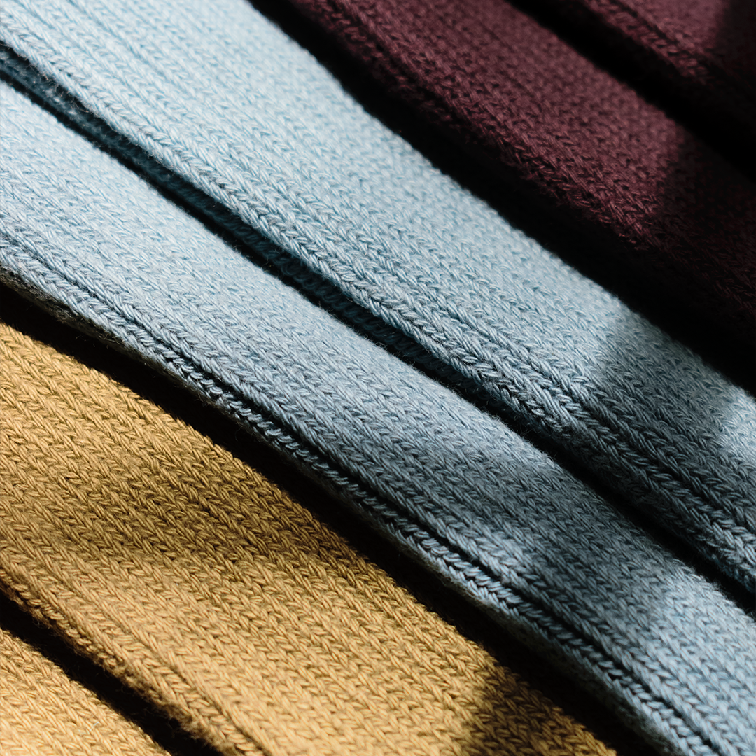 Navy Organic Cotton Socks