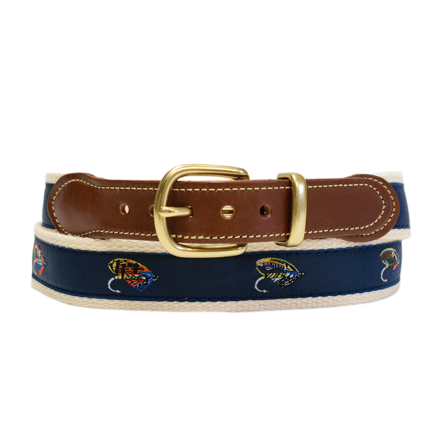 Natural Salmon Flies Belt