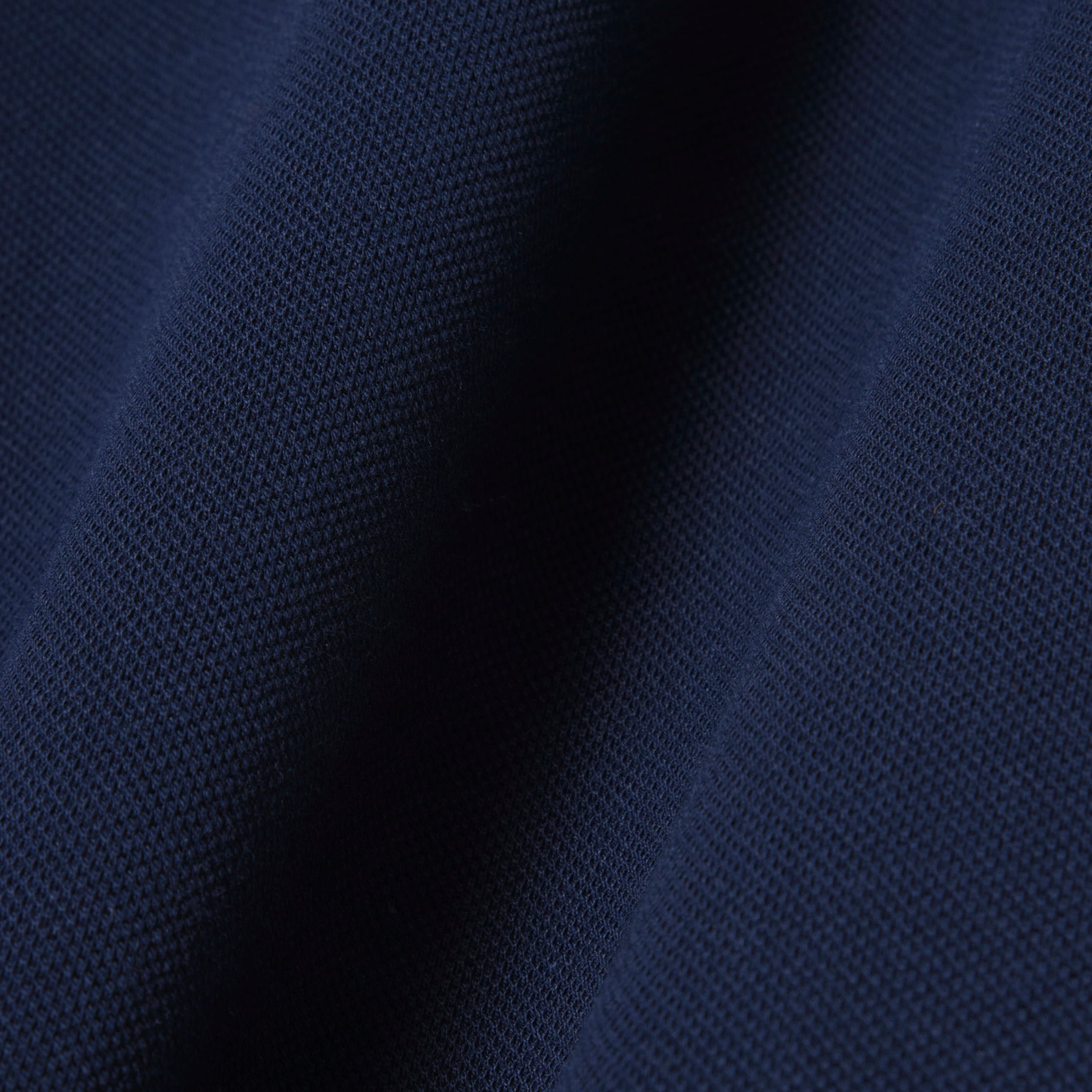 Navy Relaxed Piqué Shirt
