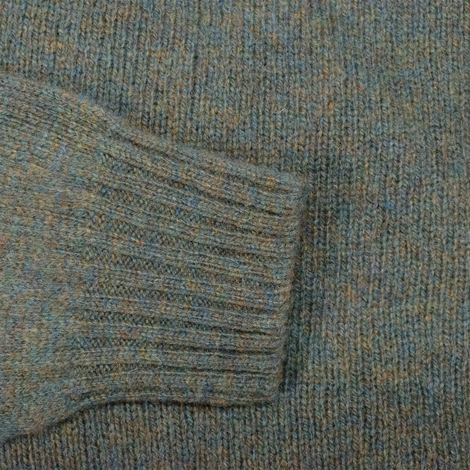 Nettle Scottish Shetland Wool Sweater