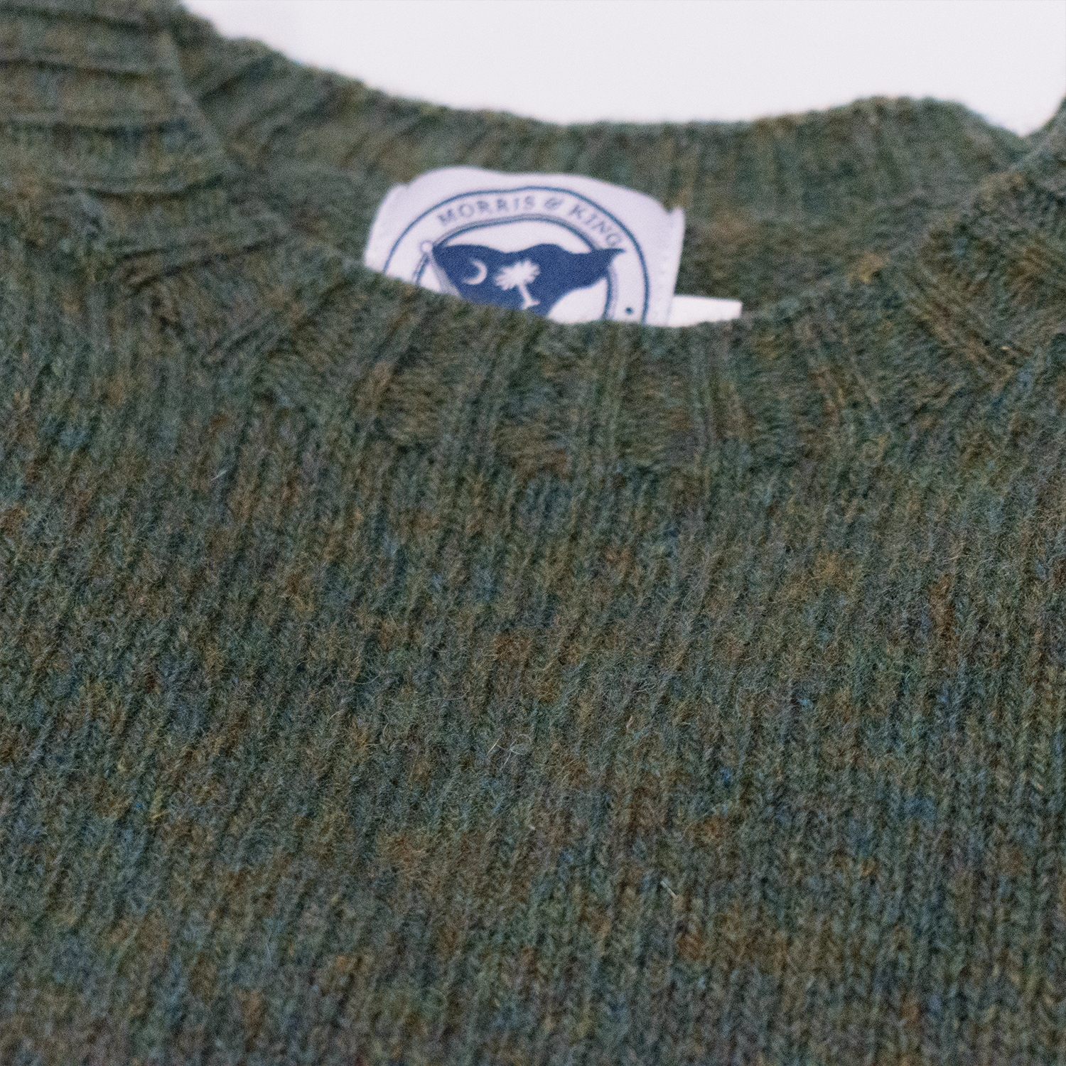 Nettle Scottish Shetland Wool Sweater
