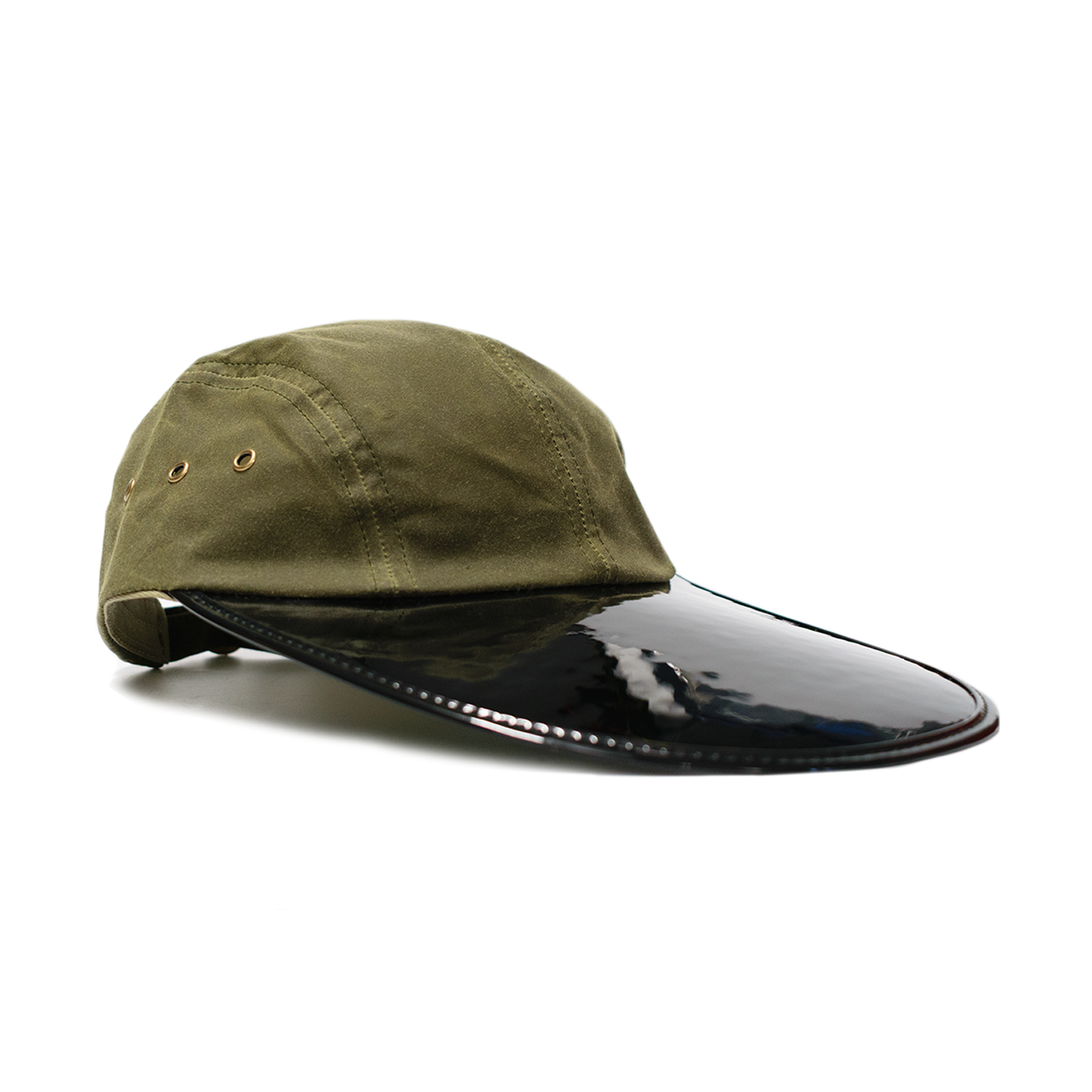 Olive Waxed Canvas Oysterman Hat