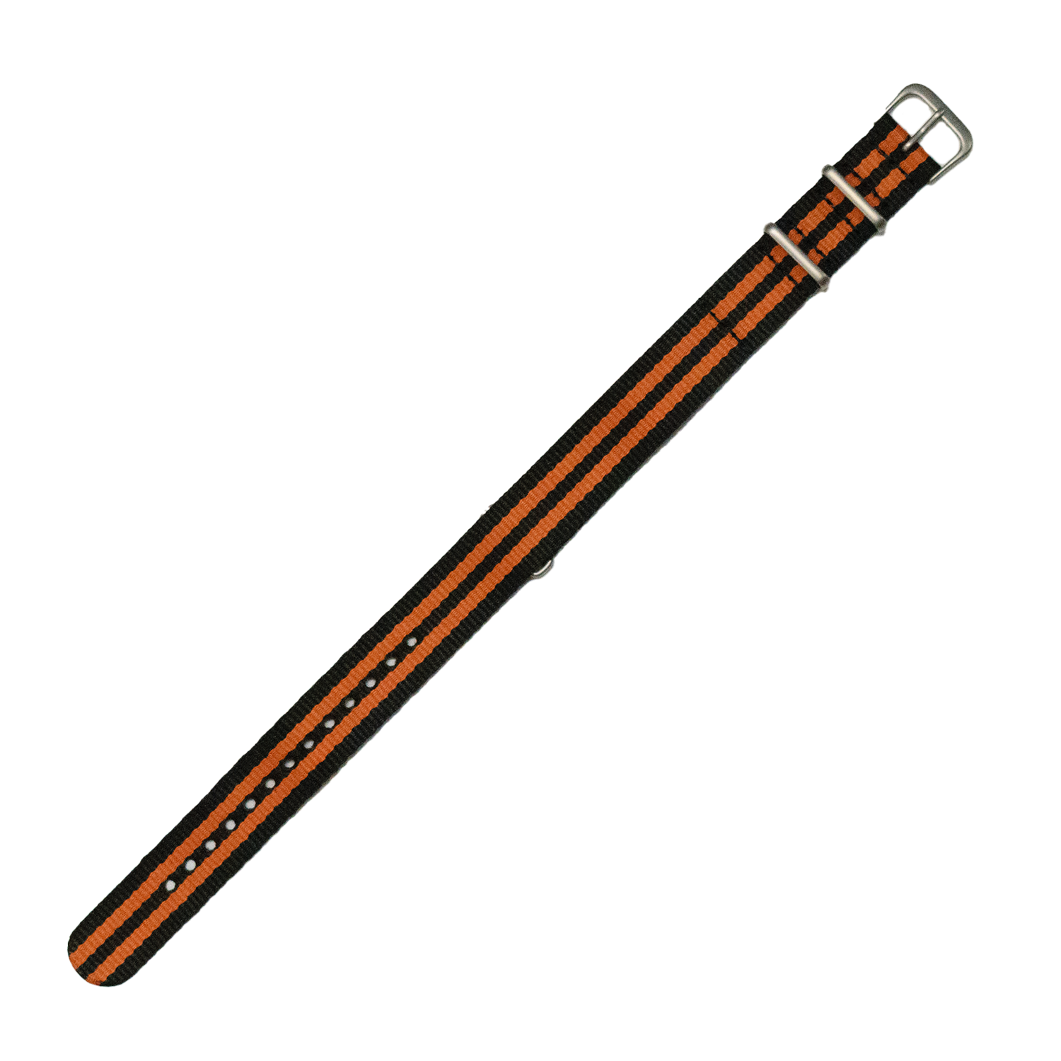 Orange Stripe NATO Watch Strap