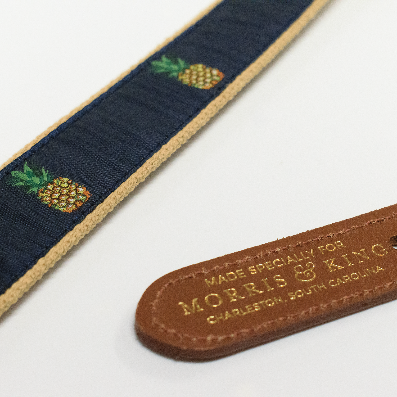 Khaki Pineapple Belt