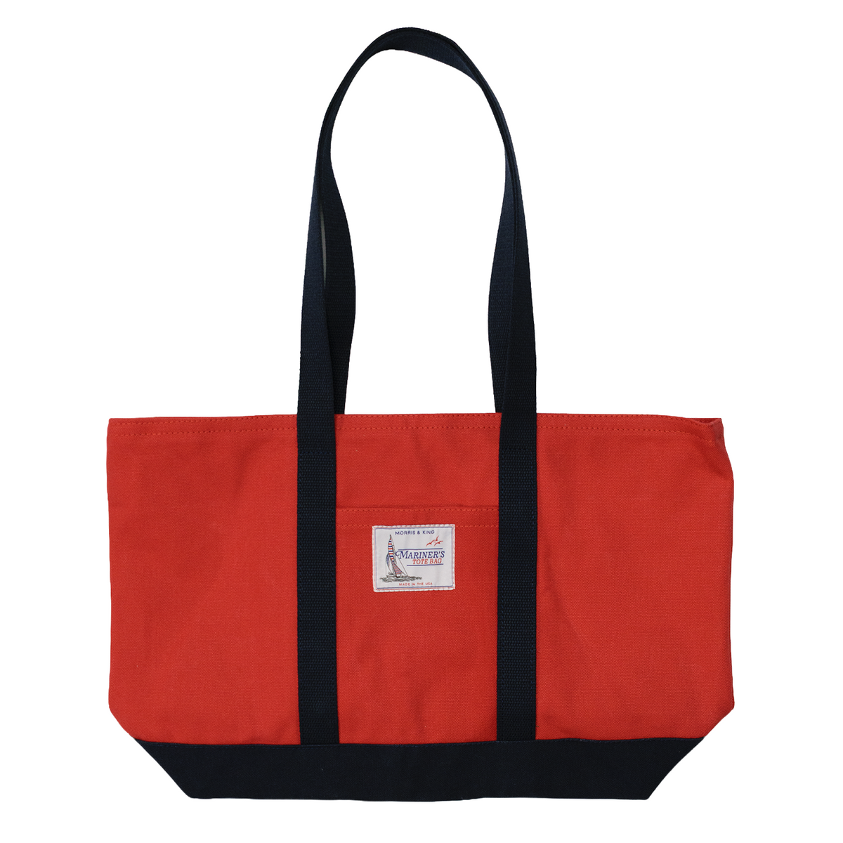 Red / Navy Mariner's Tote Bag