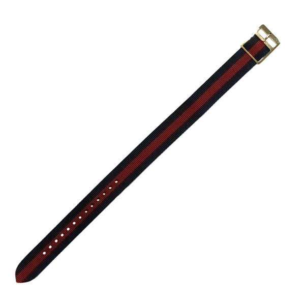 Red / Navy Blue Watch Strap