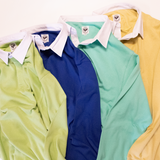 Turquoise Rugby Shirt - Regular Fit