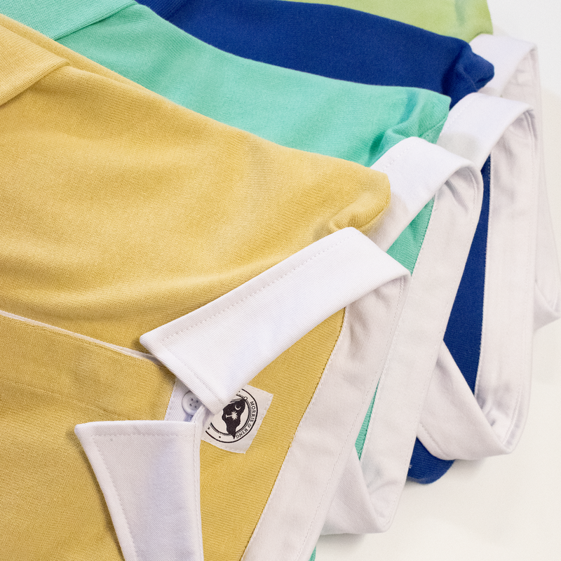 Turquoise Rugby Shirt - Regular Fit