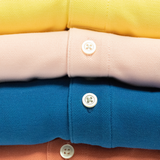 Pink Palmetto & Crescent Pique Polo