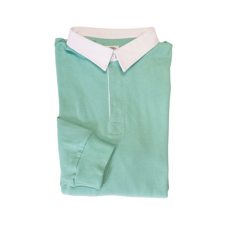 Turquoise Rugby Shirt - Regular Fit