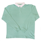 Turquoise Rugby Shirt - Regular Fit