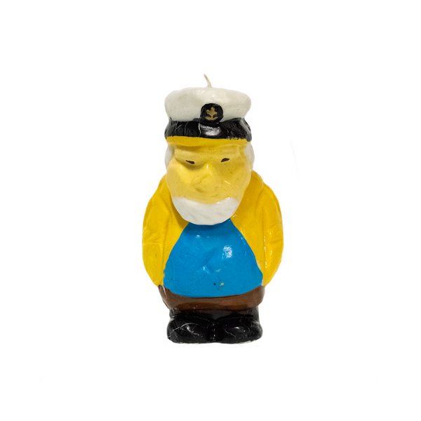 M&K Vintage - Sea Captain Candle #1 (1970s)