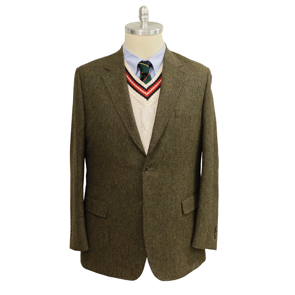 ダルDhal Shetland-Wool sarge Boiled Coat ダルDhal Shetland-Wool sarge Boiled Coat
