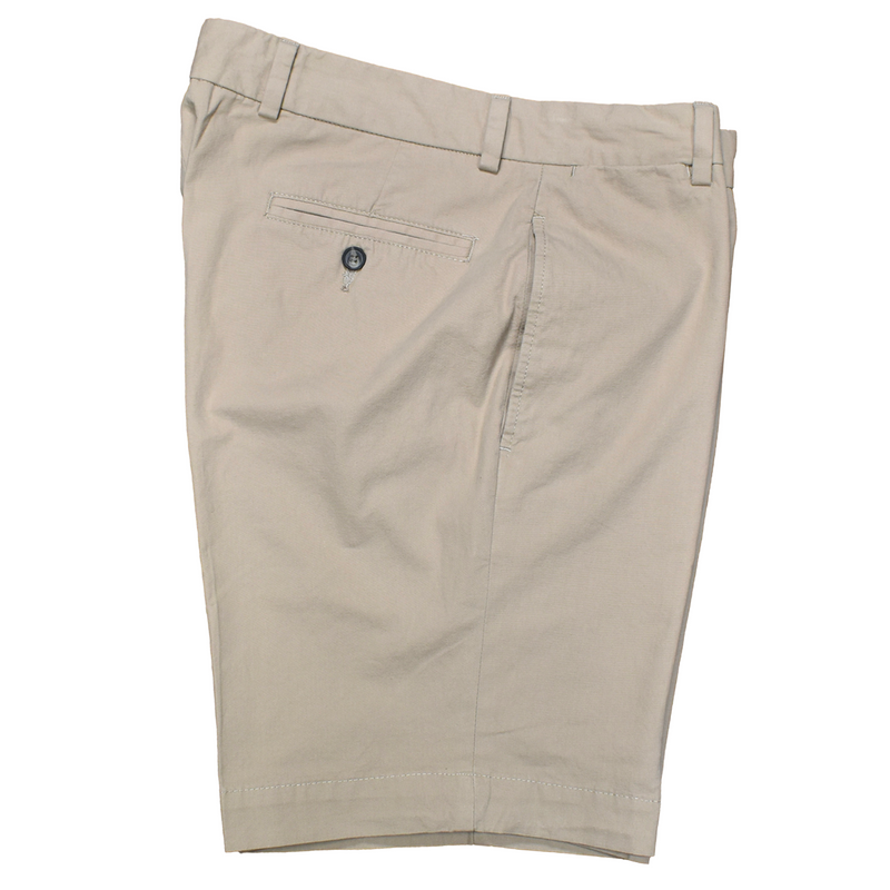 Khaki Lightweight Poplin Shorts