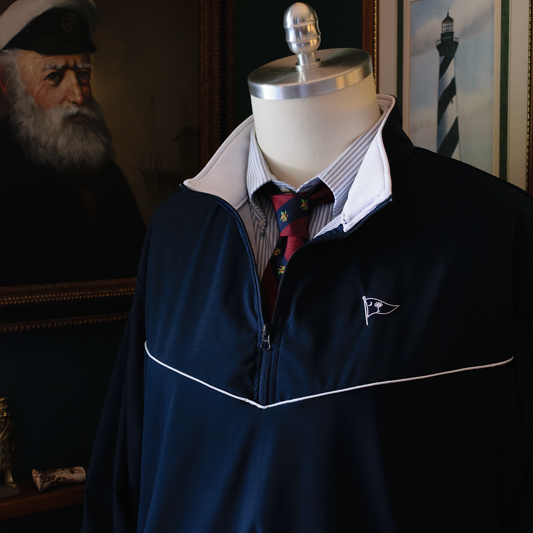 Blue / White Stripe Oxford Button Down Shirt - Traditional Fit