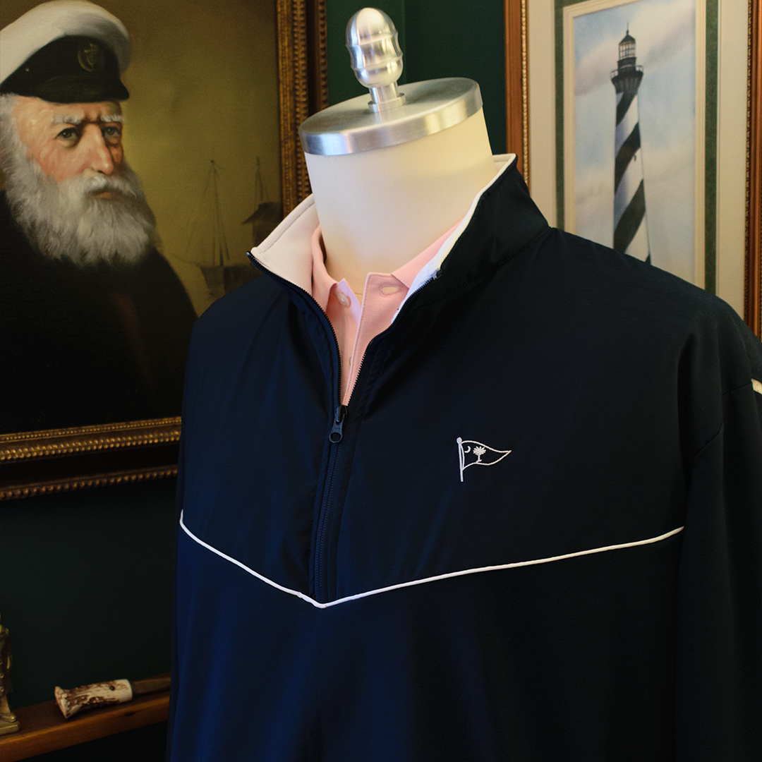 Navy Carolina Burgee Stevenson Jacket